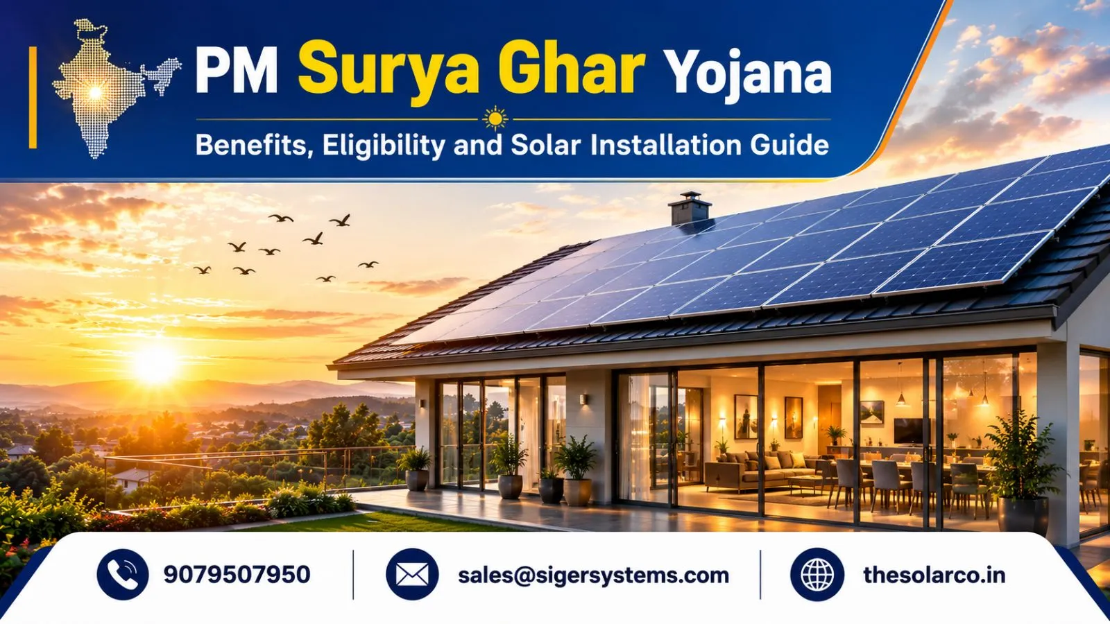 PM Surya Ghar Yojana Benefits, Eligibility and Solar Installation Guide