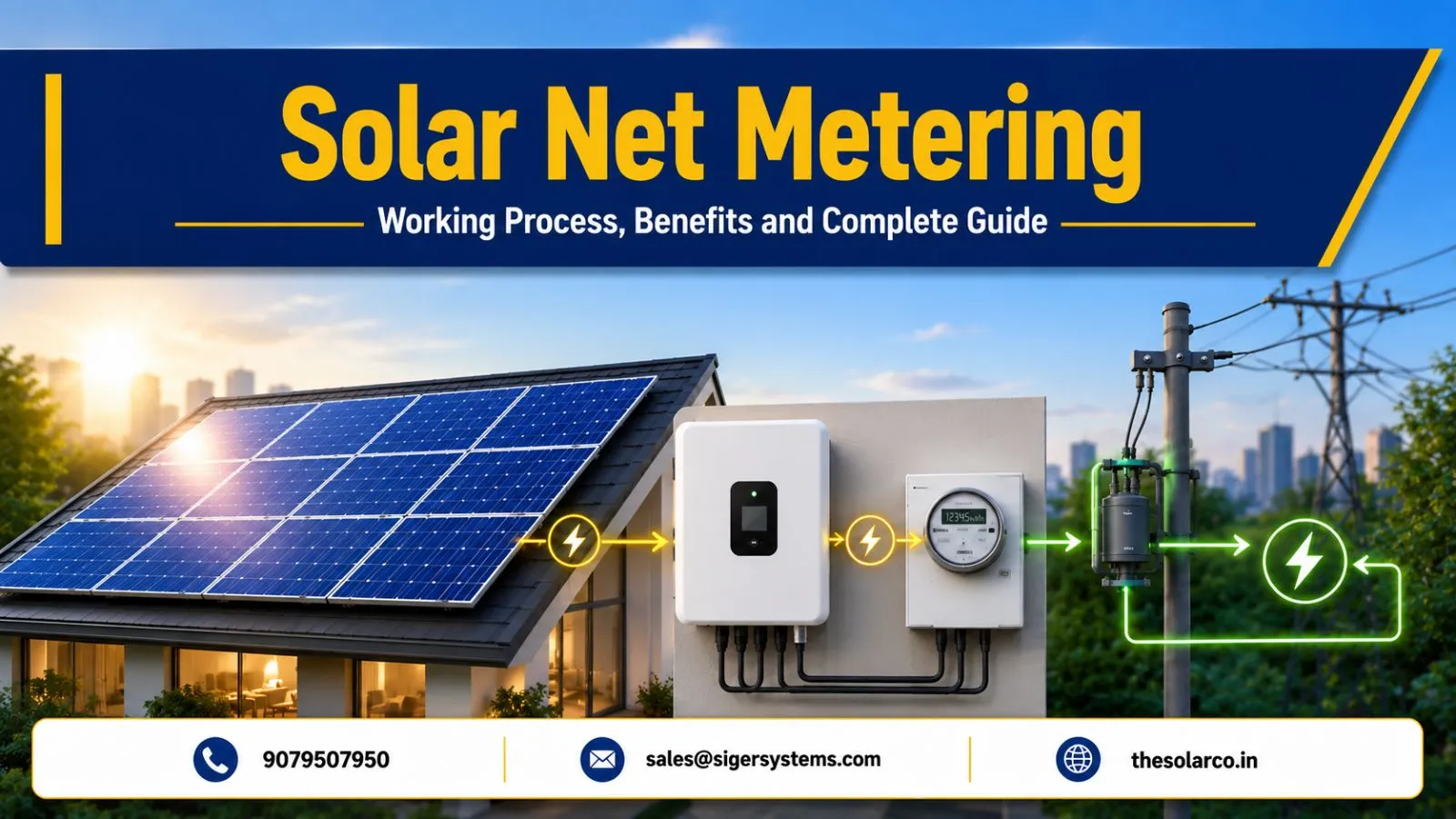 Solar Net Metering: Working Process, Benefits and Complete Guide