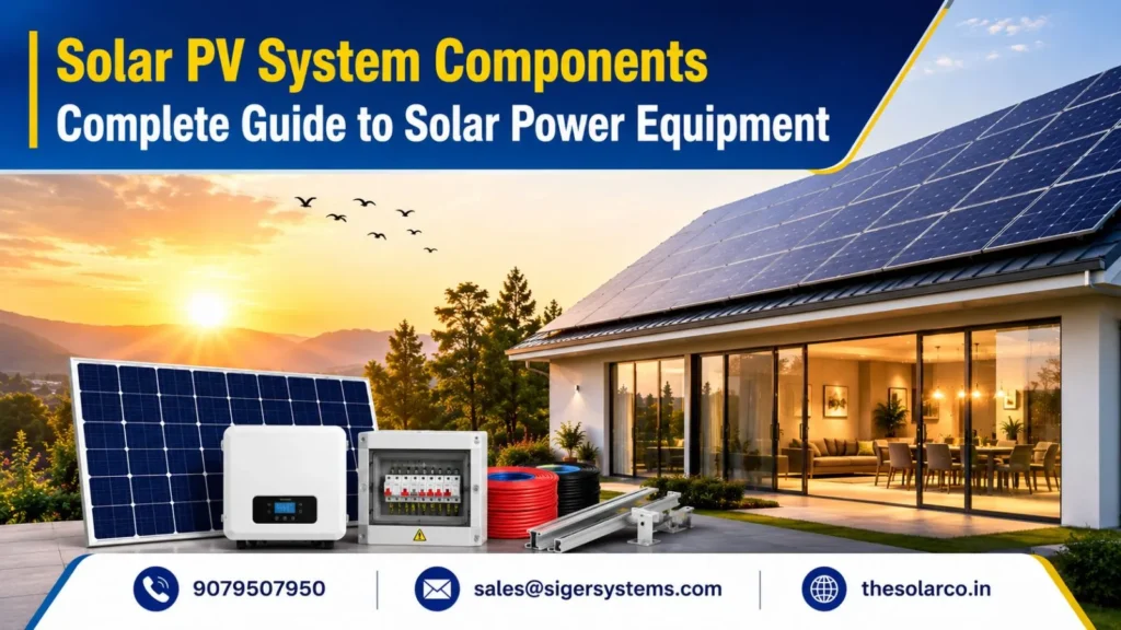 Solar PV System Components Complete Guide to Solar Power Equipment