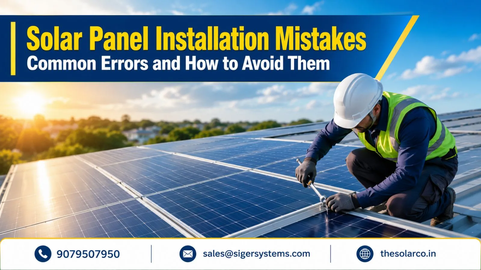 Solar Panel Installation Mistakes Common Errors and How to Avoid Them