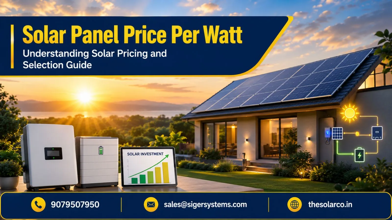 Solar Panel Price Per Watt Understanding Solar Pricing and Selection Guide