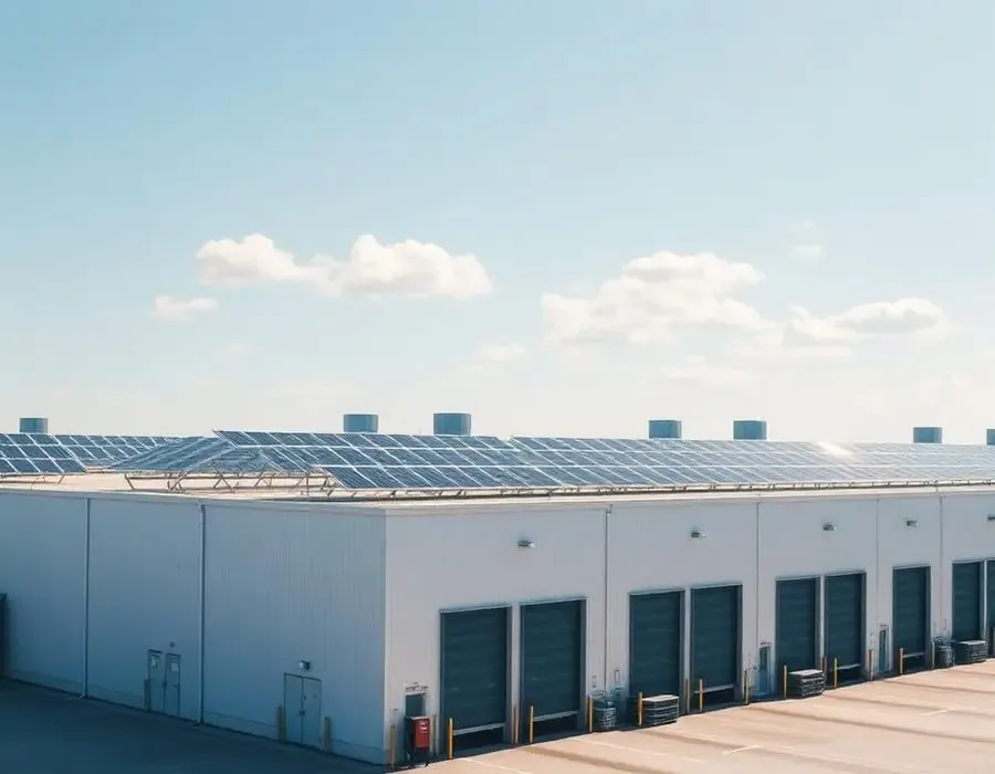 Cold storage solar