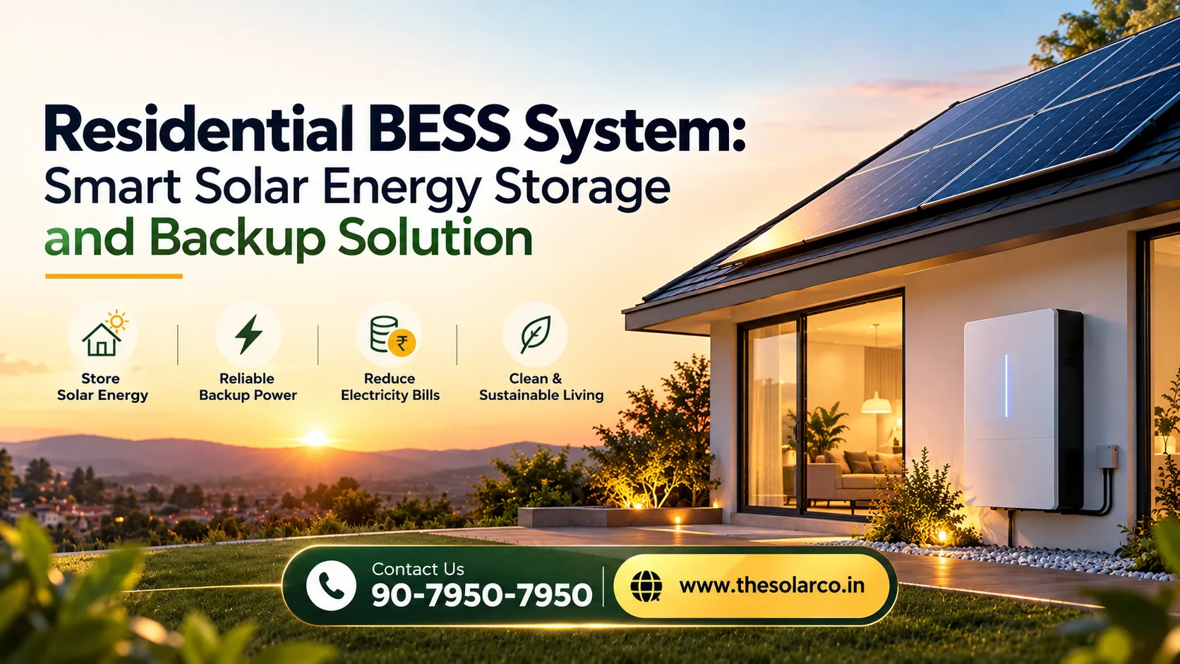 Residential BESS System: Smart Solar Energy Storage and Backup Solution
