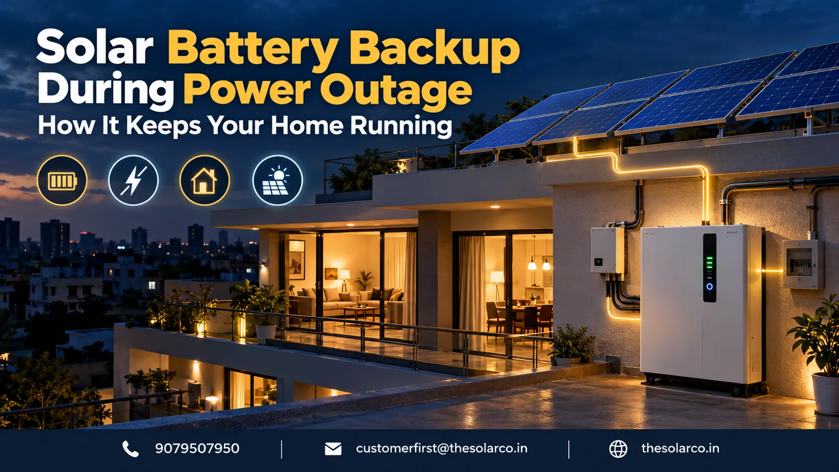 Solar Battery Backup During Power Outage: How It Keeps Your Home Running